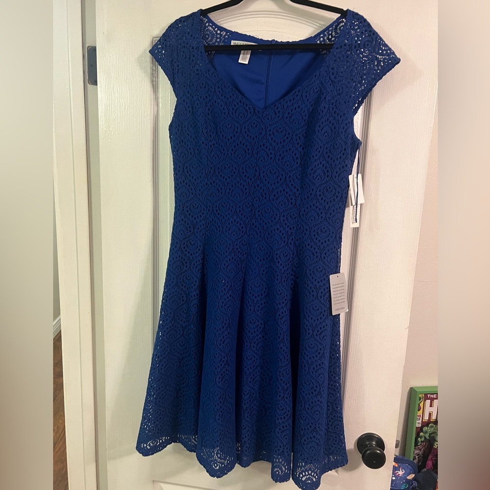 Maggy London Royal Blue Dress
